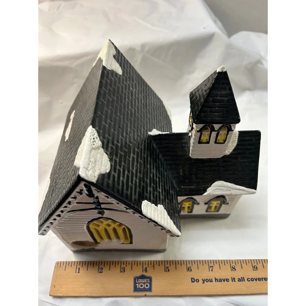 Dept 56 Church of the Open Door Snow Village 1987 Vintage Christmas 5064-4